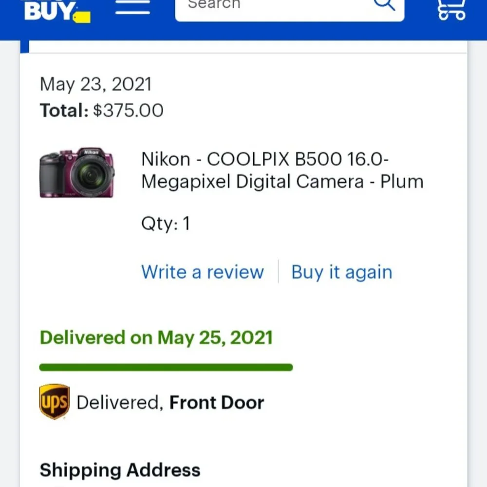 Nikon Coolpix B500 16.0-Megapixel Camera
